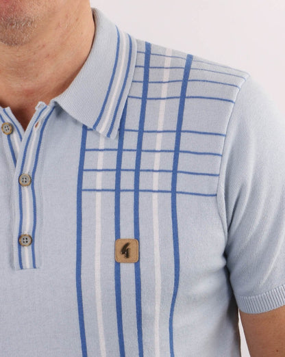 Gabicci Vintage Bale Polo Eisblau