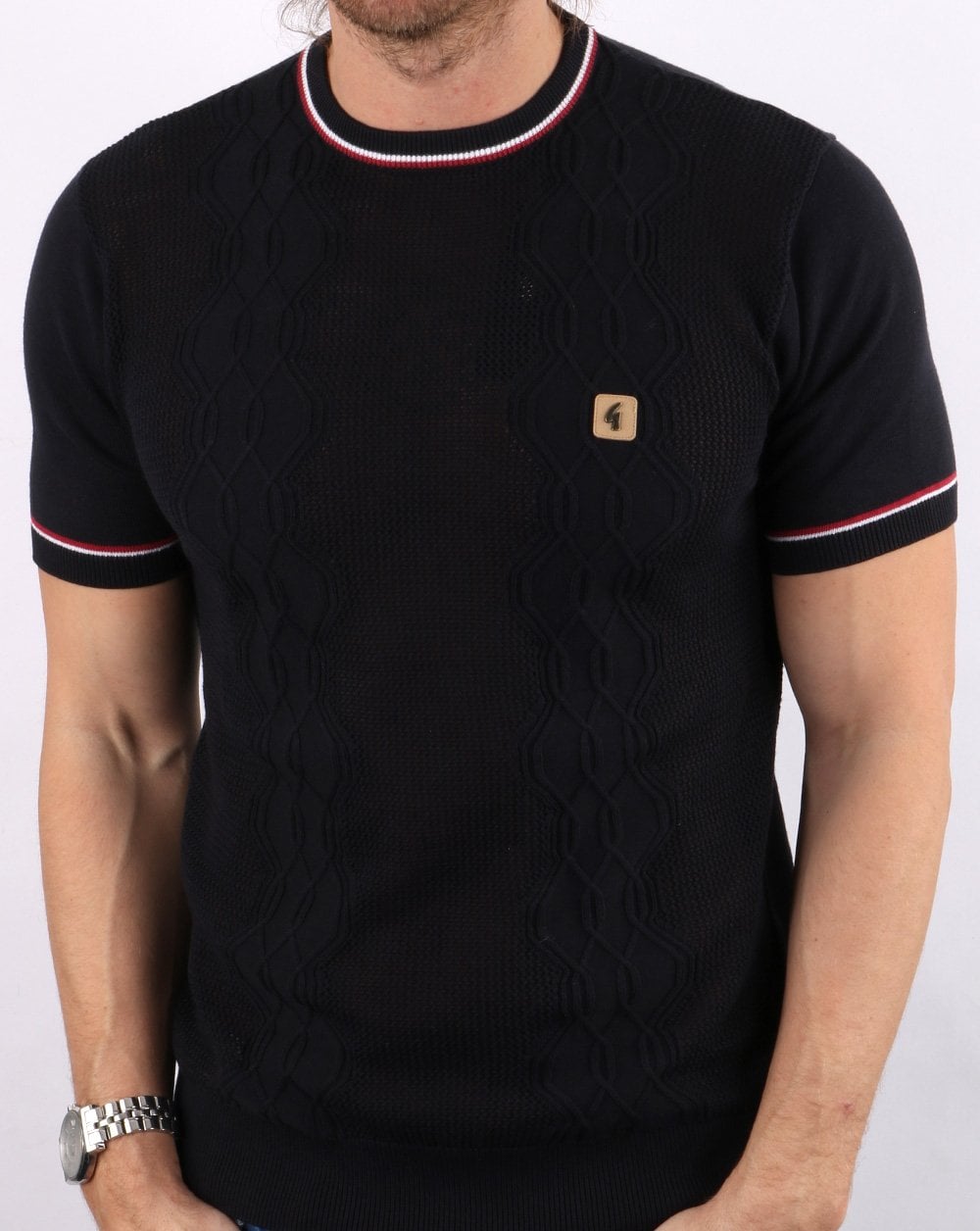 Gabicci Vintage Newman Strick in Marineblau