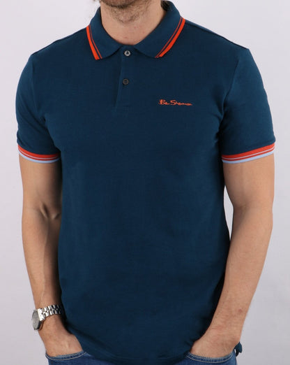 Ben Sherman Poloshirt Marineblau