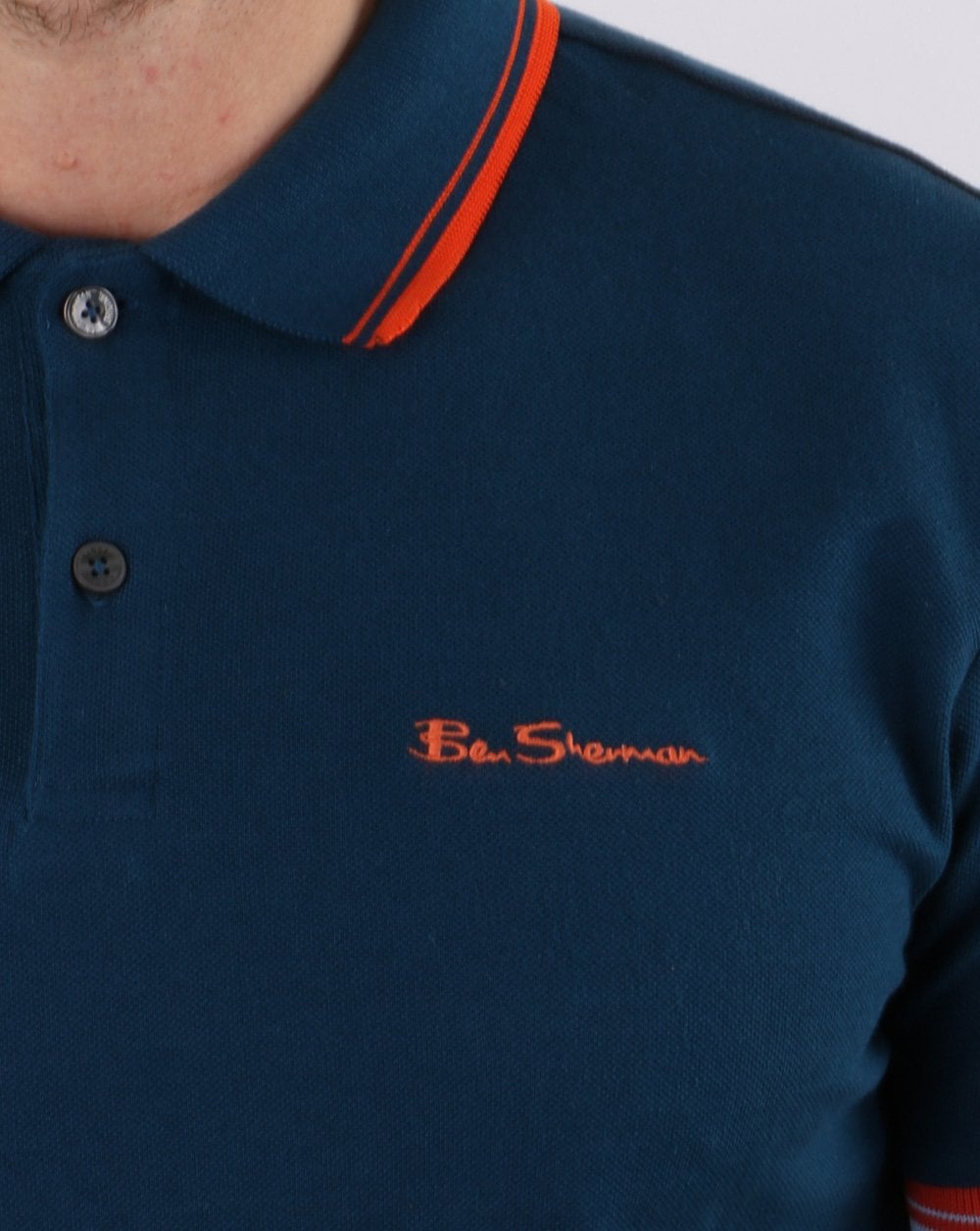 Ben Sherman Poloshirt Marineblau