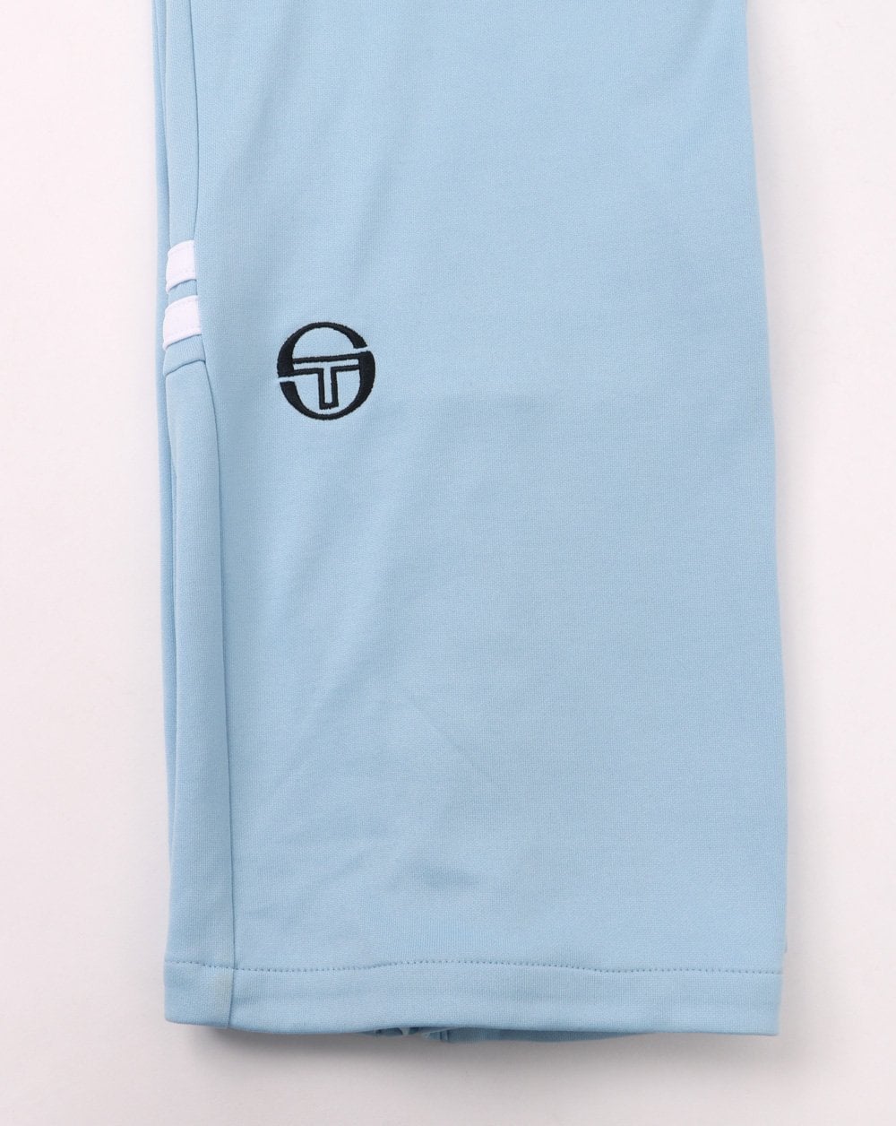 Sergio Tacchini Trainingshose mit Reißverschluss, Himmelblau/Weiß 