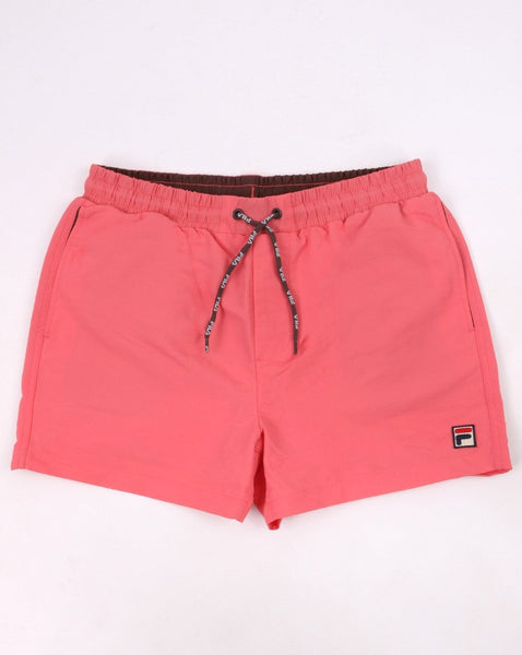 Fila Vintage Swim Shorts Deep Coral