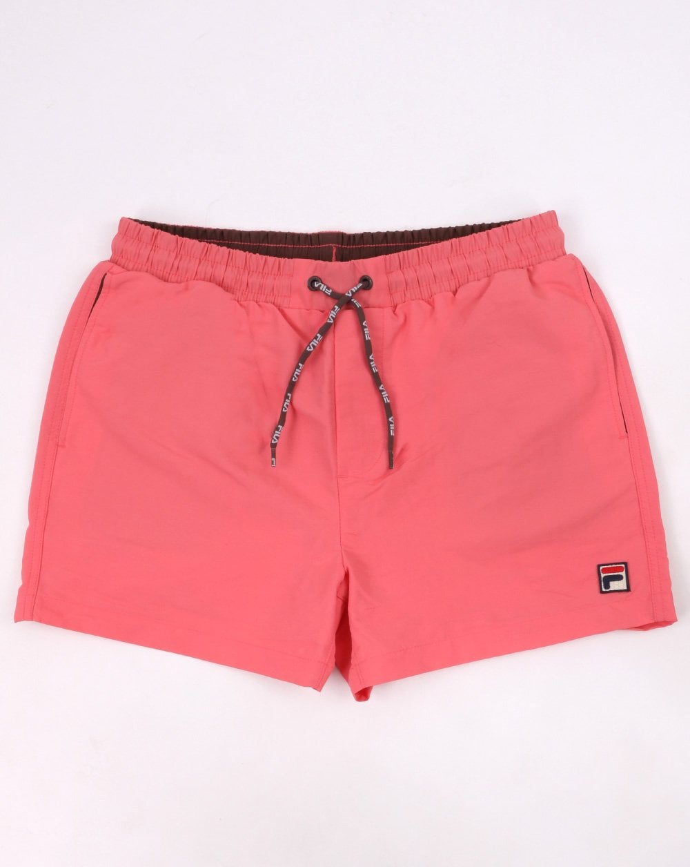 Fila Vintage Swim Shorts Deep Coral