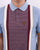 Trojan Houndstooth Panel Polo Shirt Sky