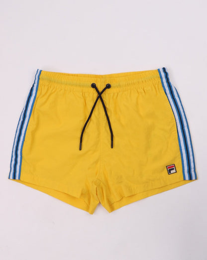 Fila Vintage Retro Sports Badeshorts Gelb