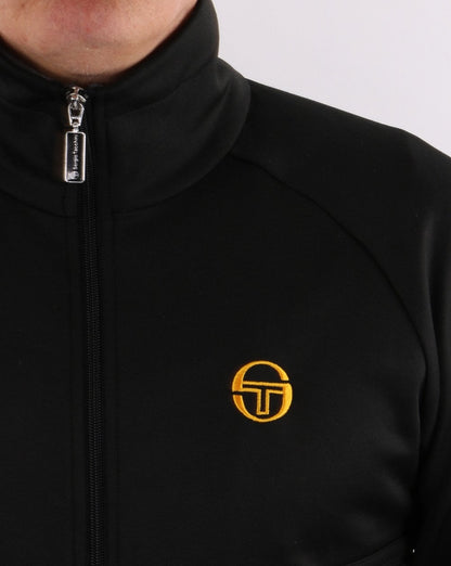 Sergio Tacchini Dallas Trainingsjacke Schwarz/Gold