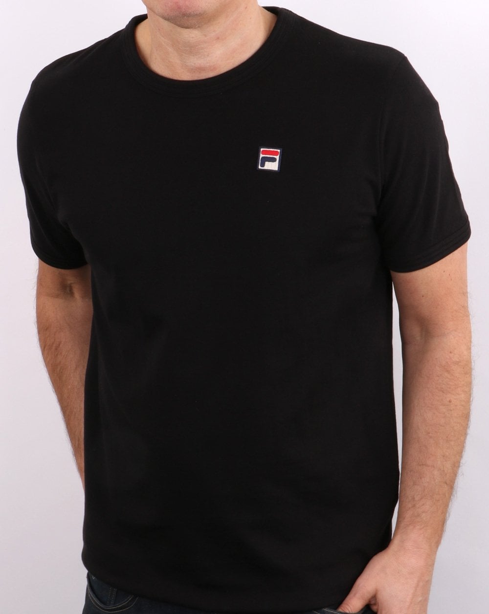 Fila Vintage 80scc T Shirt Black