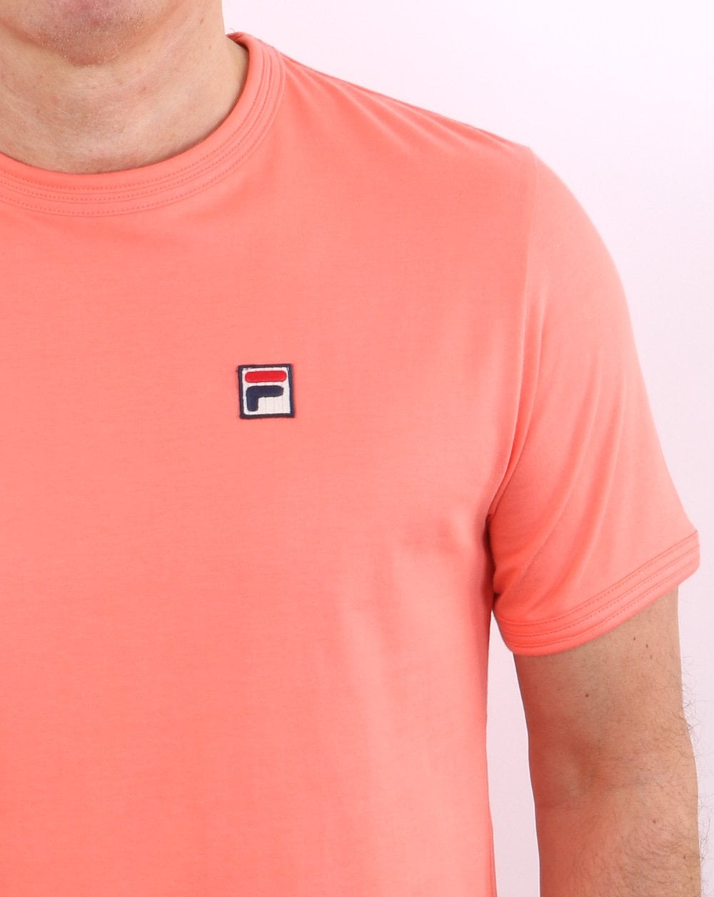 Fila Vintage 80scc T Shirt Fresh Coral