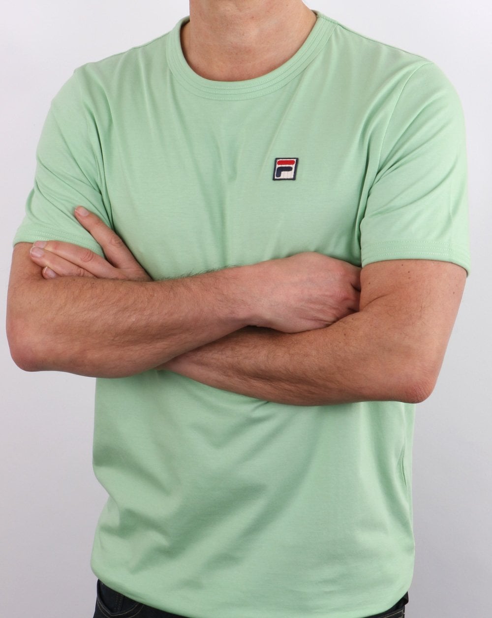 Fila Vintage 80scc T-Shirt Frisches Limettengrün
