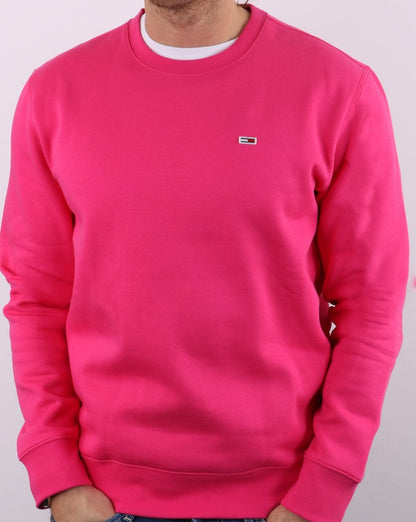 Tommy Jeans Sweatshirt Kirschrot
