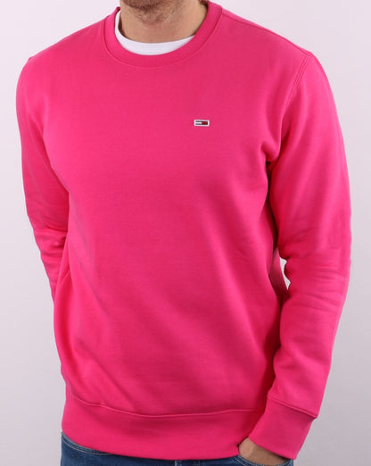 Tommy Jeans Sweatshirt Kirschrot