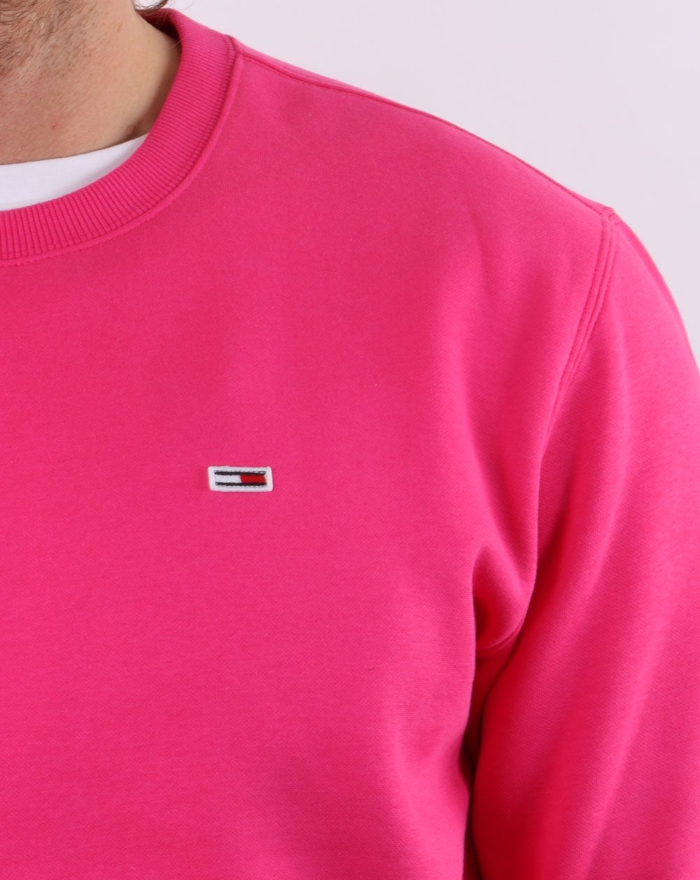 Tommy Jeans Sweatshirt Kirschrot