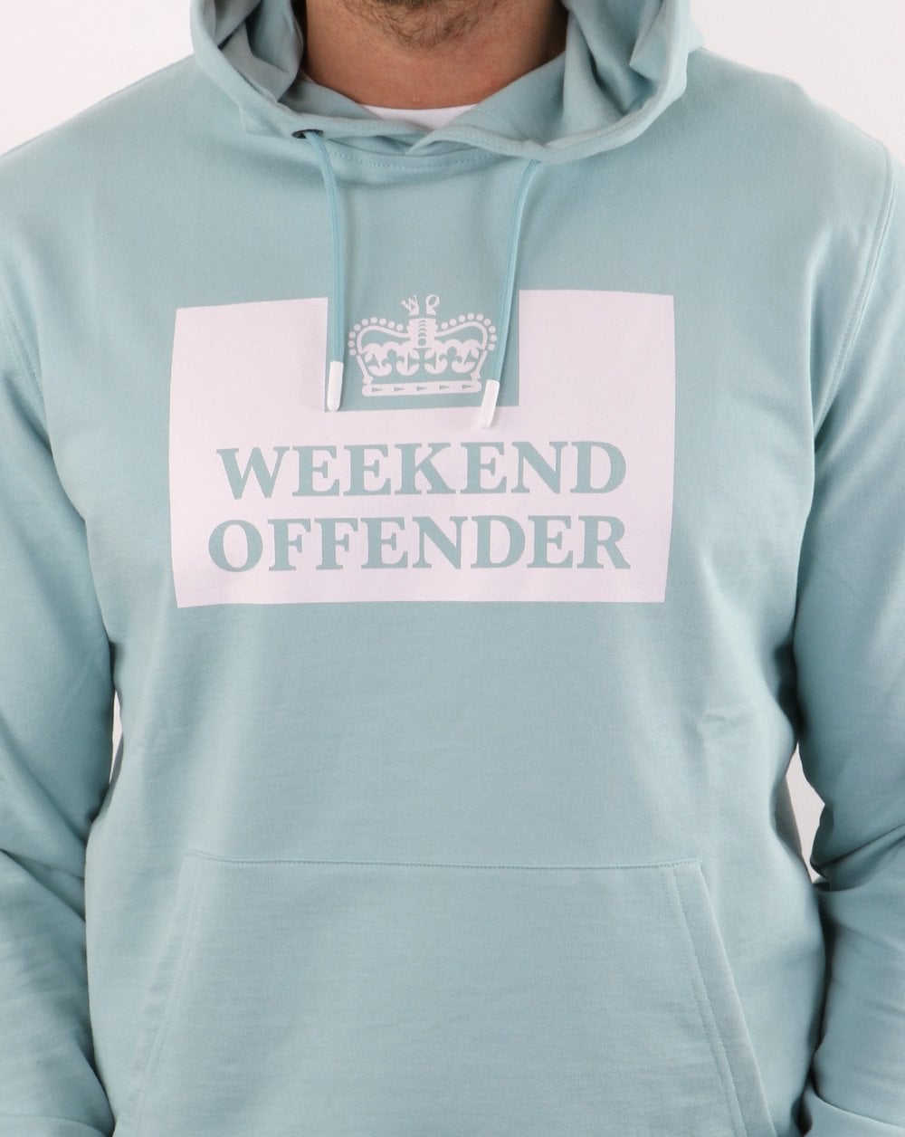 Weekend Offender Hm Service Classic Hoody Wolkenblau