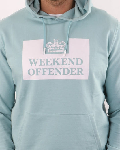 Weekend Offender Hm Service Classic Hoody Wolkenblau