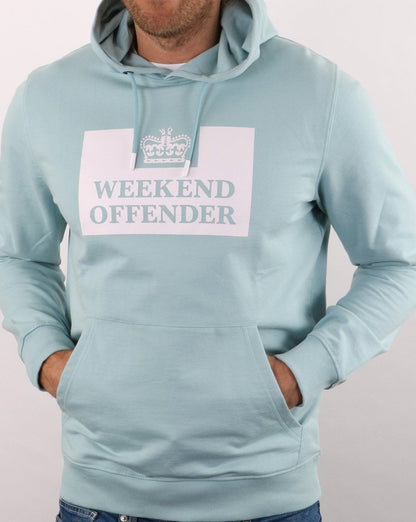 Weekend Offender Hm Service Classic Hoody Wolkenblau