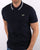 Lacoste Tipped Polo Shirt Navy/White