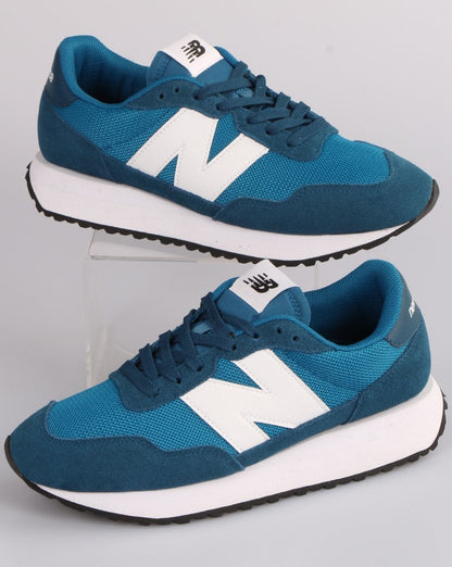 New Balance 237 Trainer Blau/Weiß