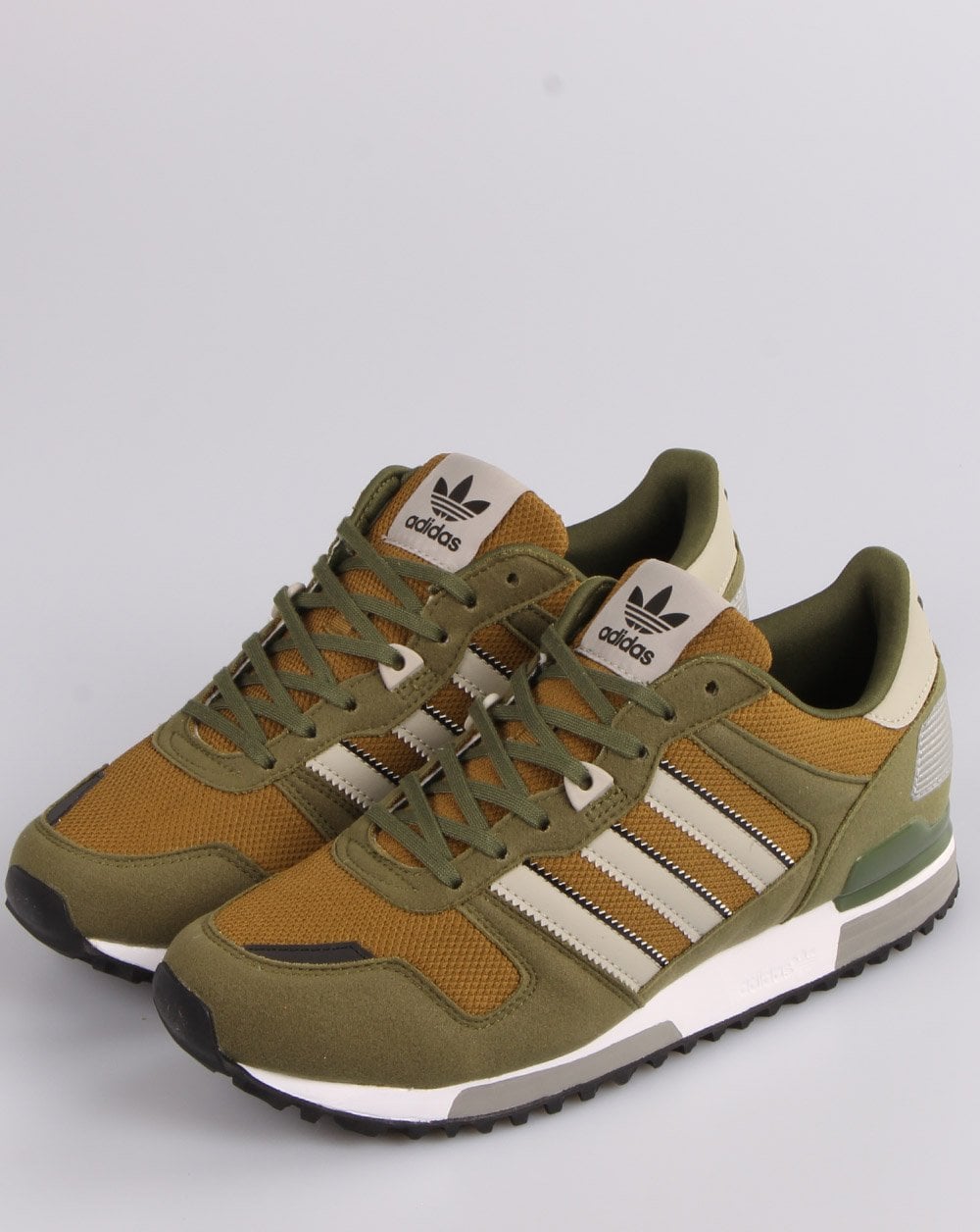 Adidas Zx 700 Trainers Wild Moss/Sesame