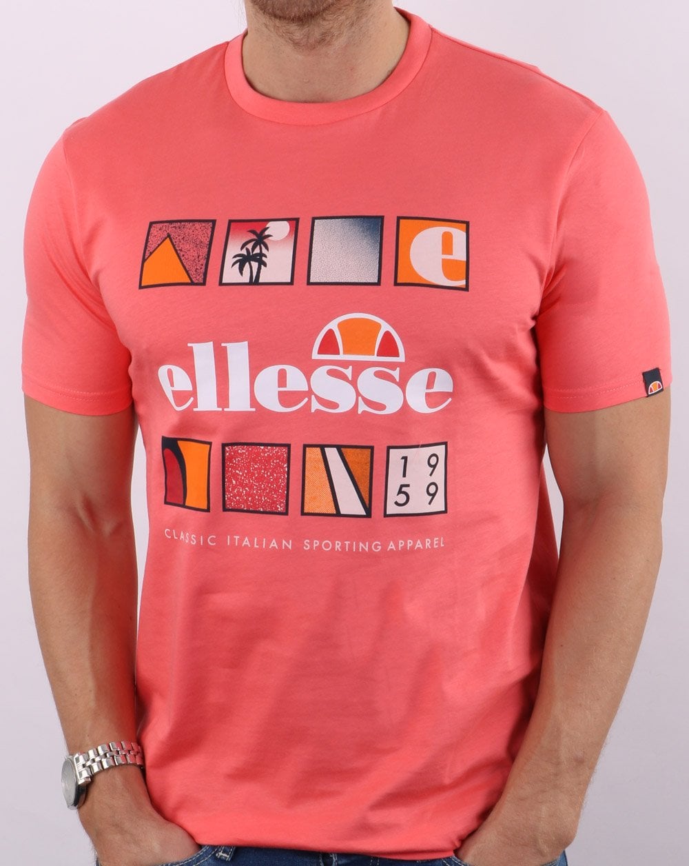 Ellesse Souscri T-Shirt Koralle