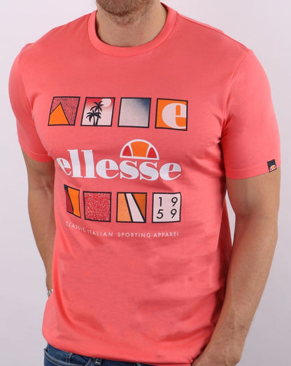 Ellesse Souscri T-Shirt Koralle