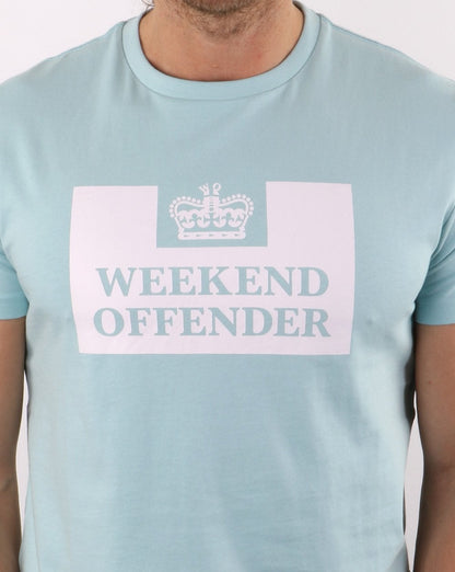 Weekend Offender Prison T-Shirt Wolkenblau