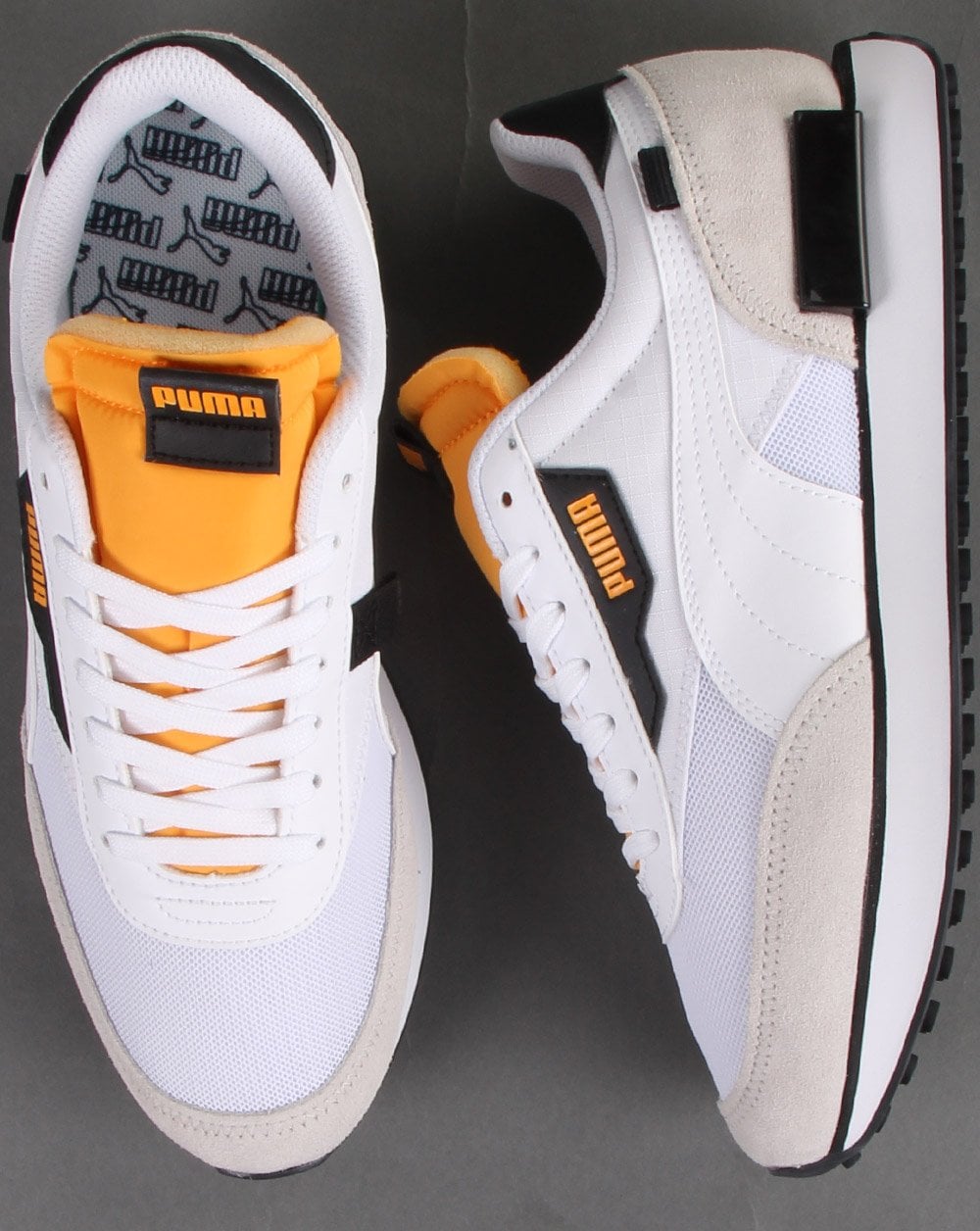 Puma Future Rider Core Trainers White/Grey