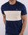 Lacoste Split T-shirt Navy/Cream