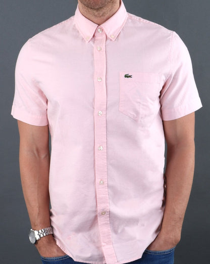 Lacoste Kurzarmhemd Rosa