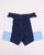 Lacoste Colourblock Swim Shorts Blue/White