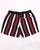 Sergio Tacchini Striped Swim Shorts Navy/Red/White