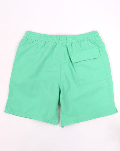 Lyle And Scott – Badeshorts mit Logo in Meeresminze