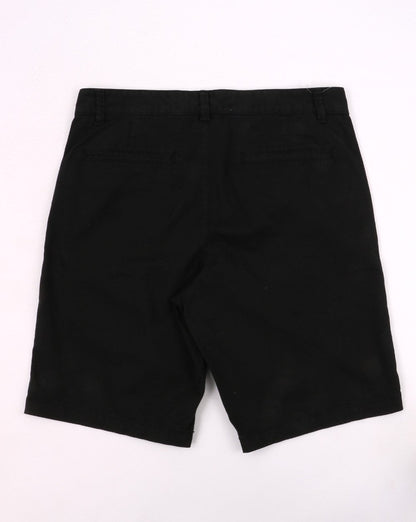 Benetton Chino-Shorts Schwarz