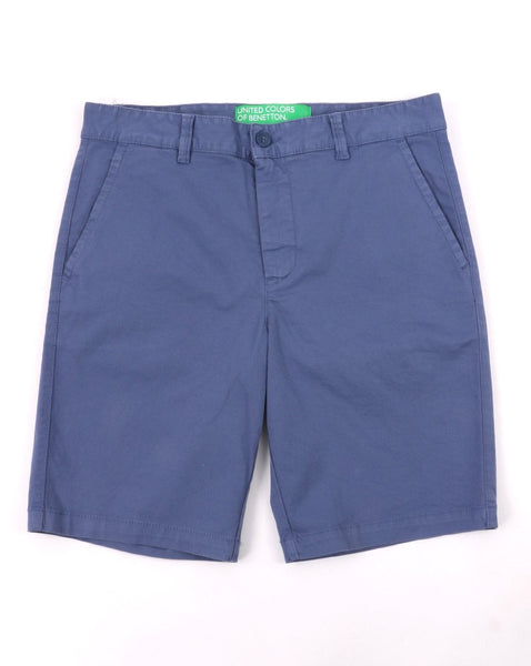 Benetton Chino Shorts Blue