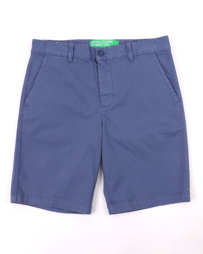 Benetton Chino-Shorts Blau