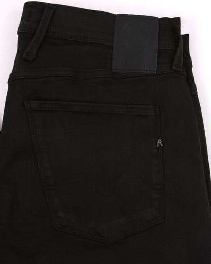 Replay Anbass Hyperflex Twill Jeans Schwarz