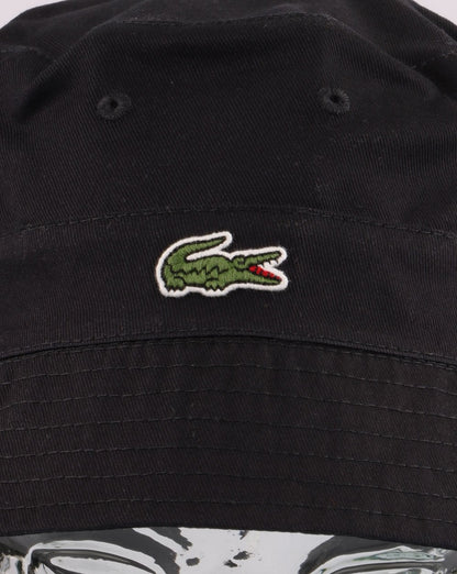 Lacoste Wendbarer Fischerhut Dunkelblau/Orange/Creme