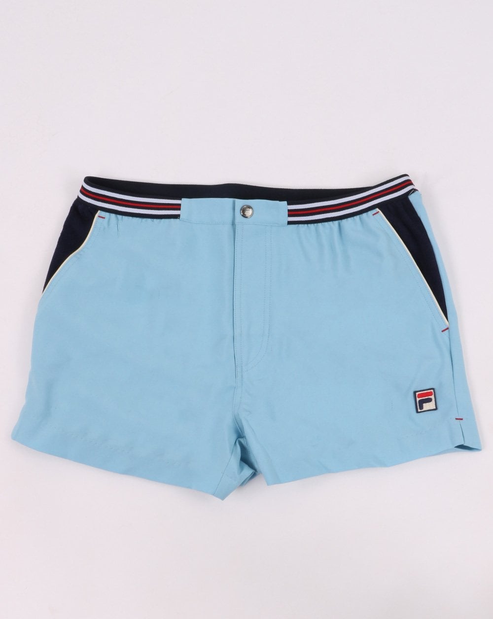Fila Vintage High Tide 4 Shorts Himmelblau