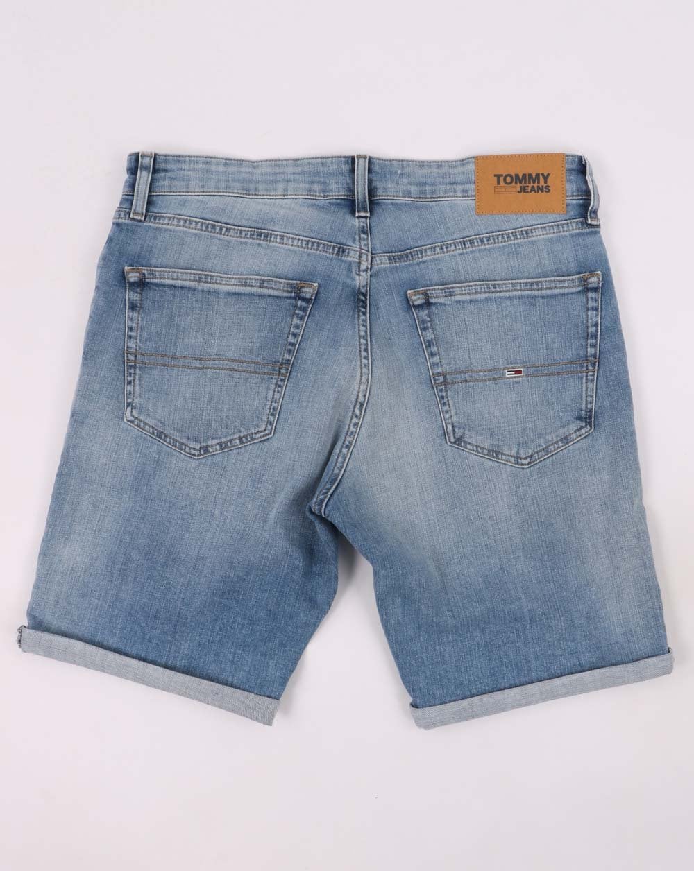 Tommy Jeans Scanton Slim Jeansshorts Hellblau