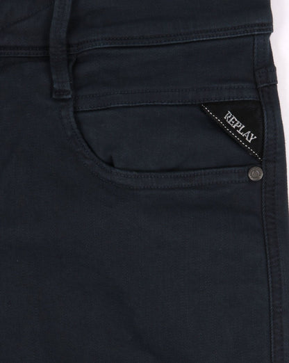 Replay Anbass Hyperflex Twill Jeans Blau