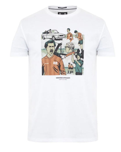 Weekend Offender Yeti T-Shirt Weiß