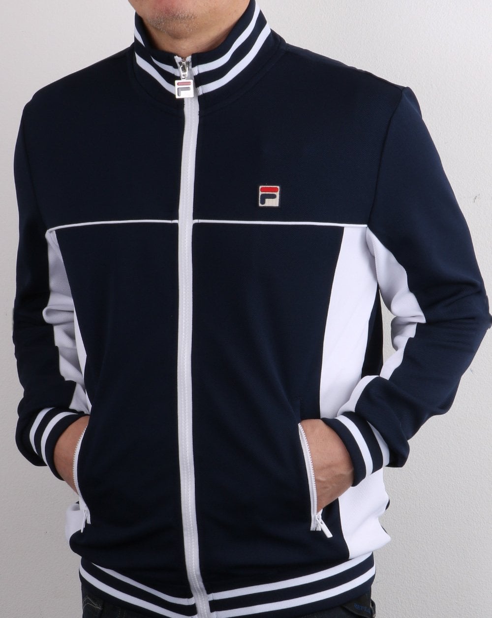 Fila Vintage Onyx Trainingsjacke Marineblau