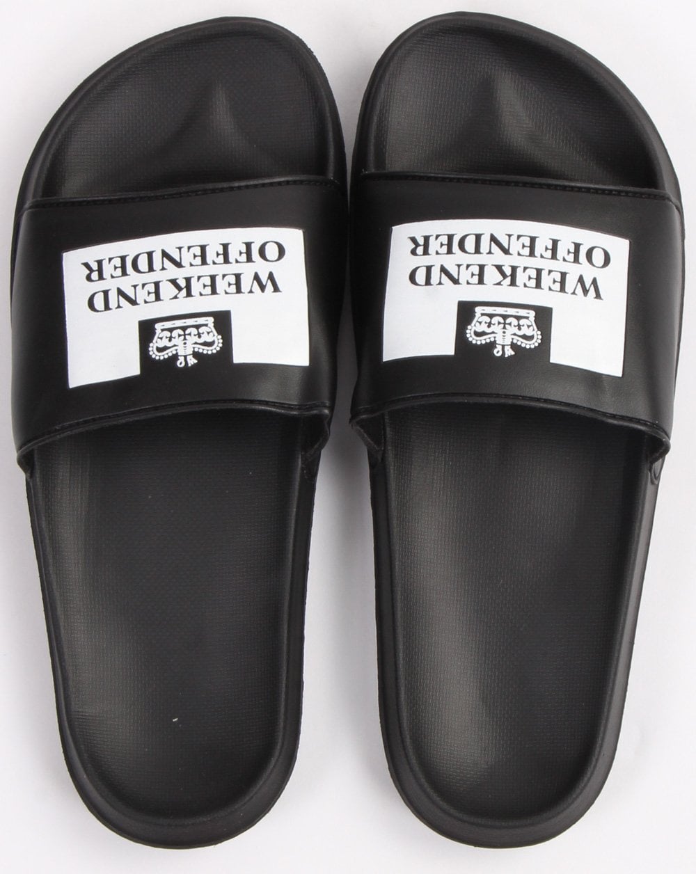 Weekend Offender La Piscine Pantoletten Schwarz