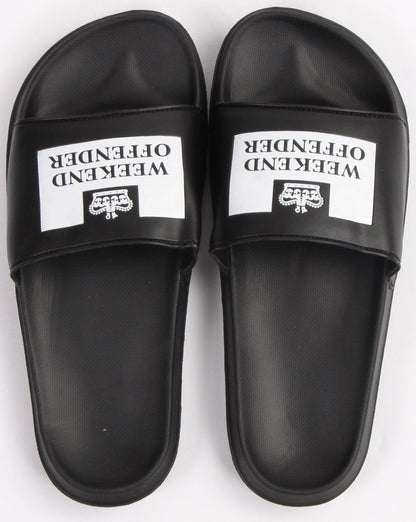 Weekend Offender La Piscine Pantoletten Schwarz