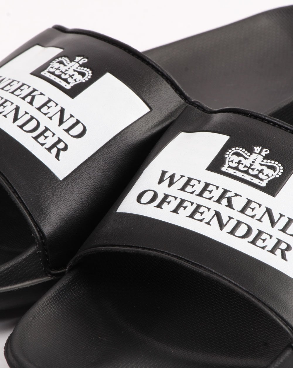 Weekend Offender La Piscine Slides Black