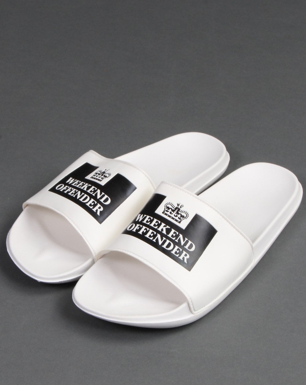 Weekend Offender La Piscine Pantoletten Weiß