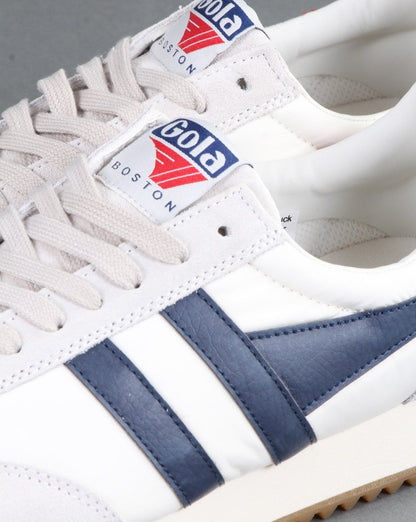 Gola Boston 78 Trainer Off White/Marineblau