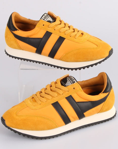 Gola Boston 78 Trainer Yellow/Black