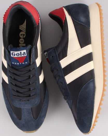Gola Boston 78 Trainer Marineblau/Off-White