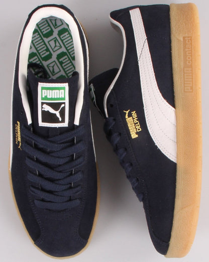 Puma Delphin Trainer Marineblau/Weiß
