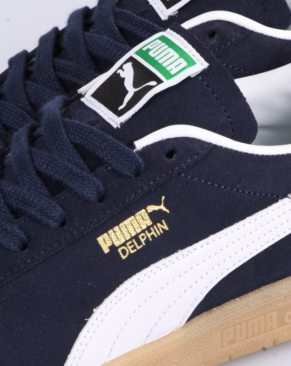 Puma Delphin Trainer Marineblau/Weiß